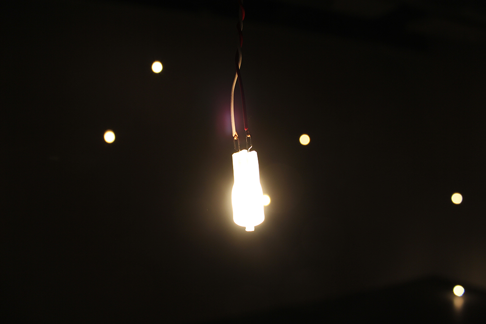 Fireflies Michael Niemetz - light installation - 2014